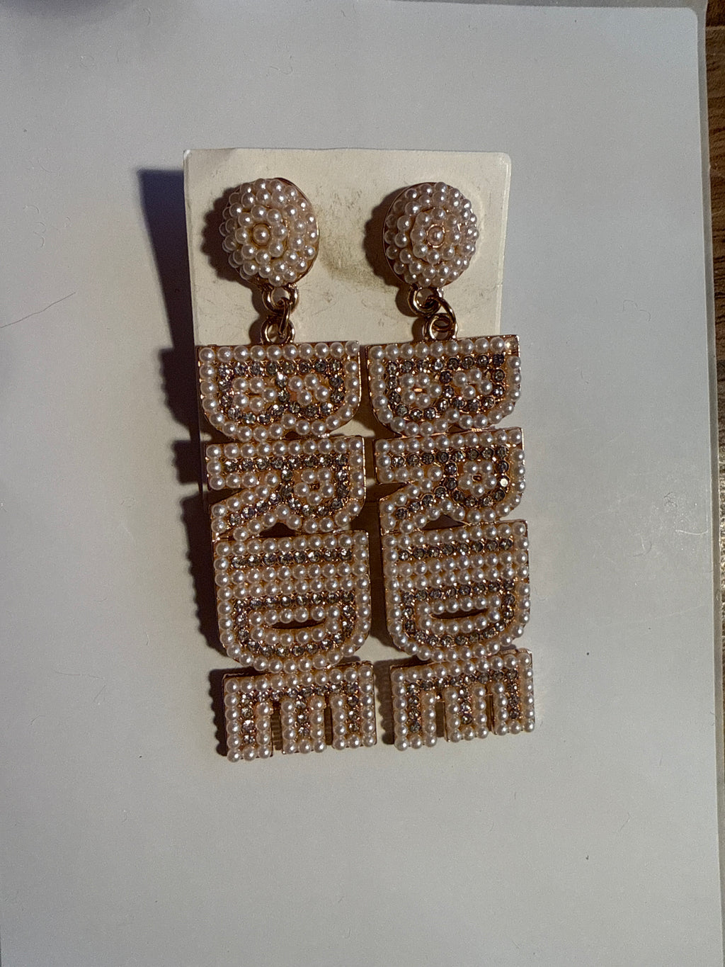 Bride earrings