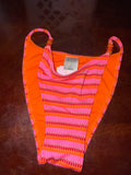 Orange/pink/red bottoms