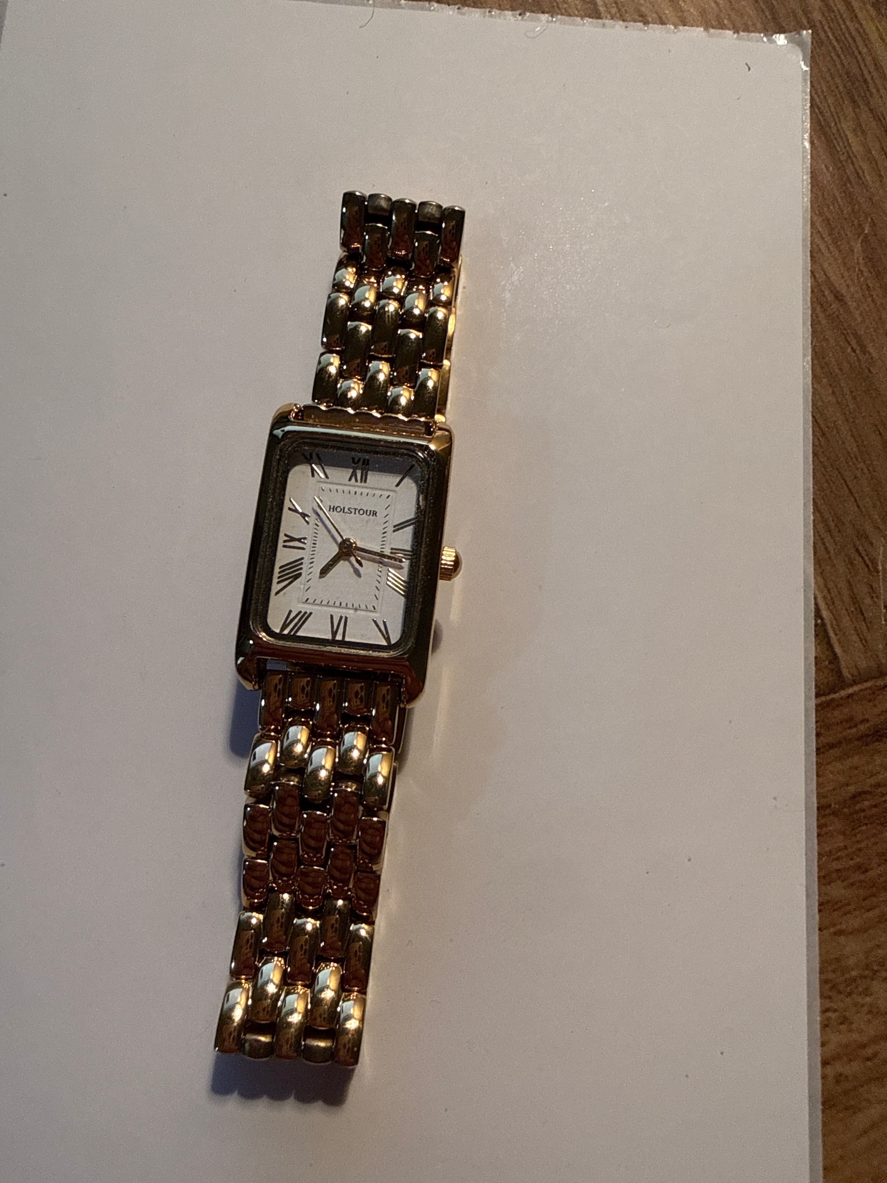Holstour gold watch