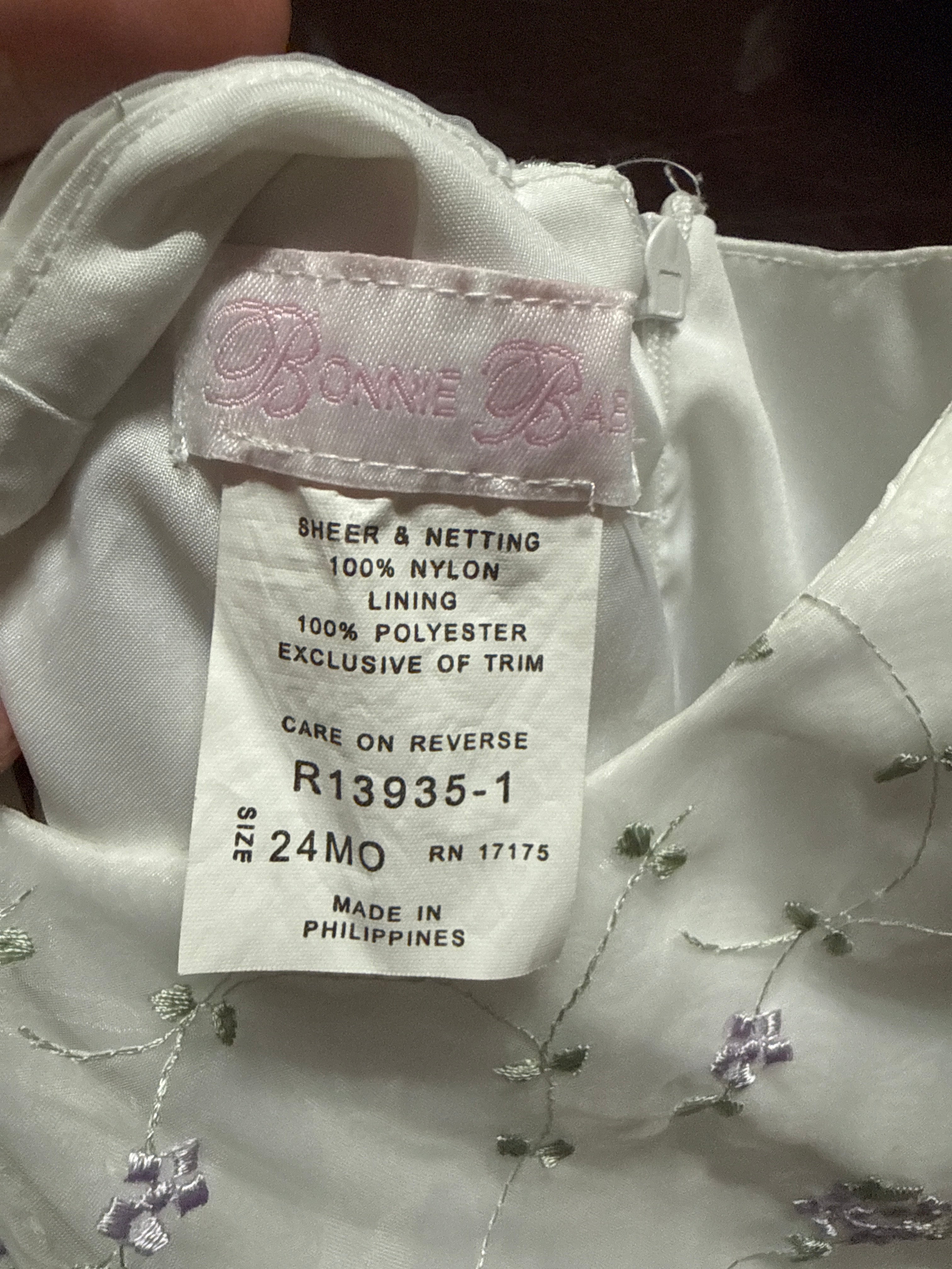 Size 24MO flowery dress!