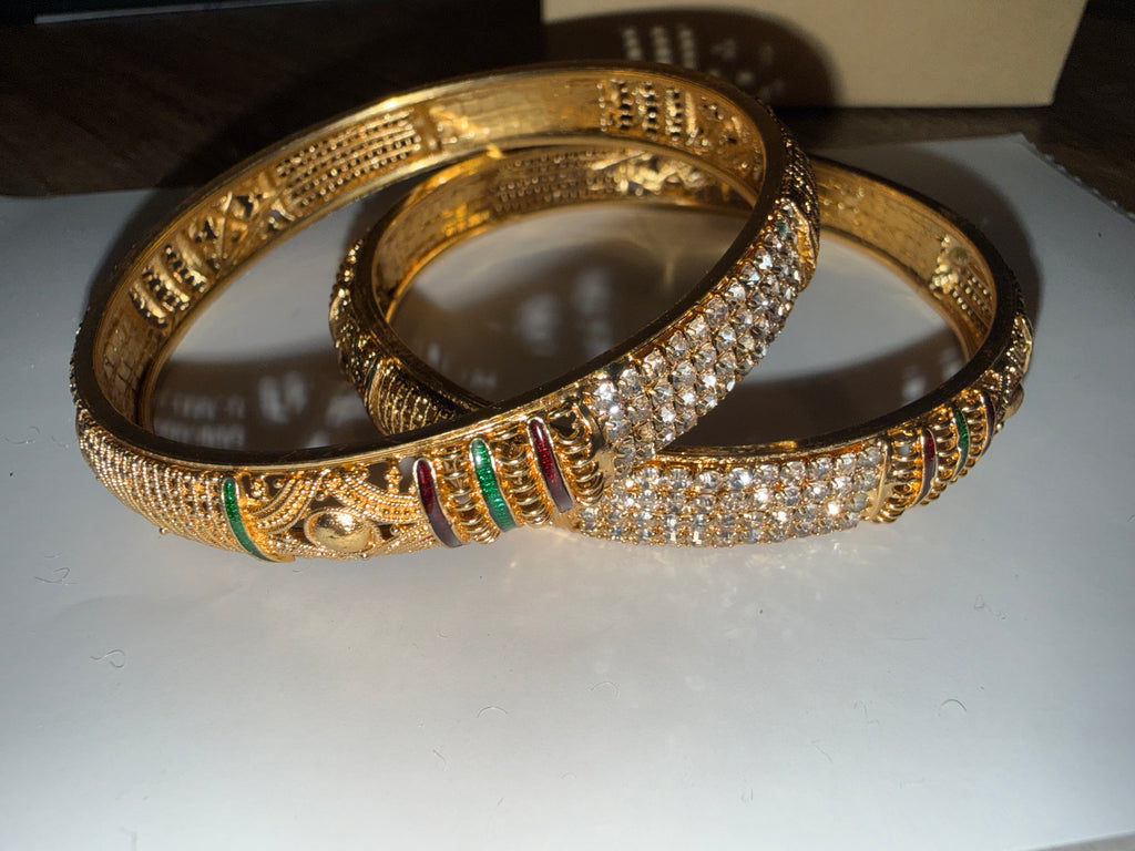 Gold bracelets