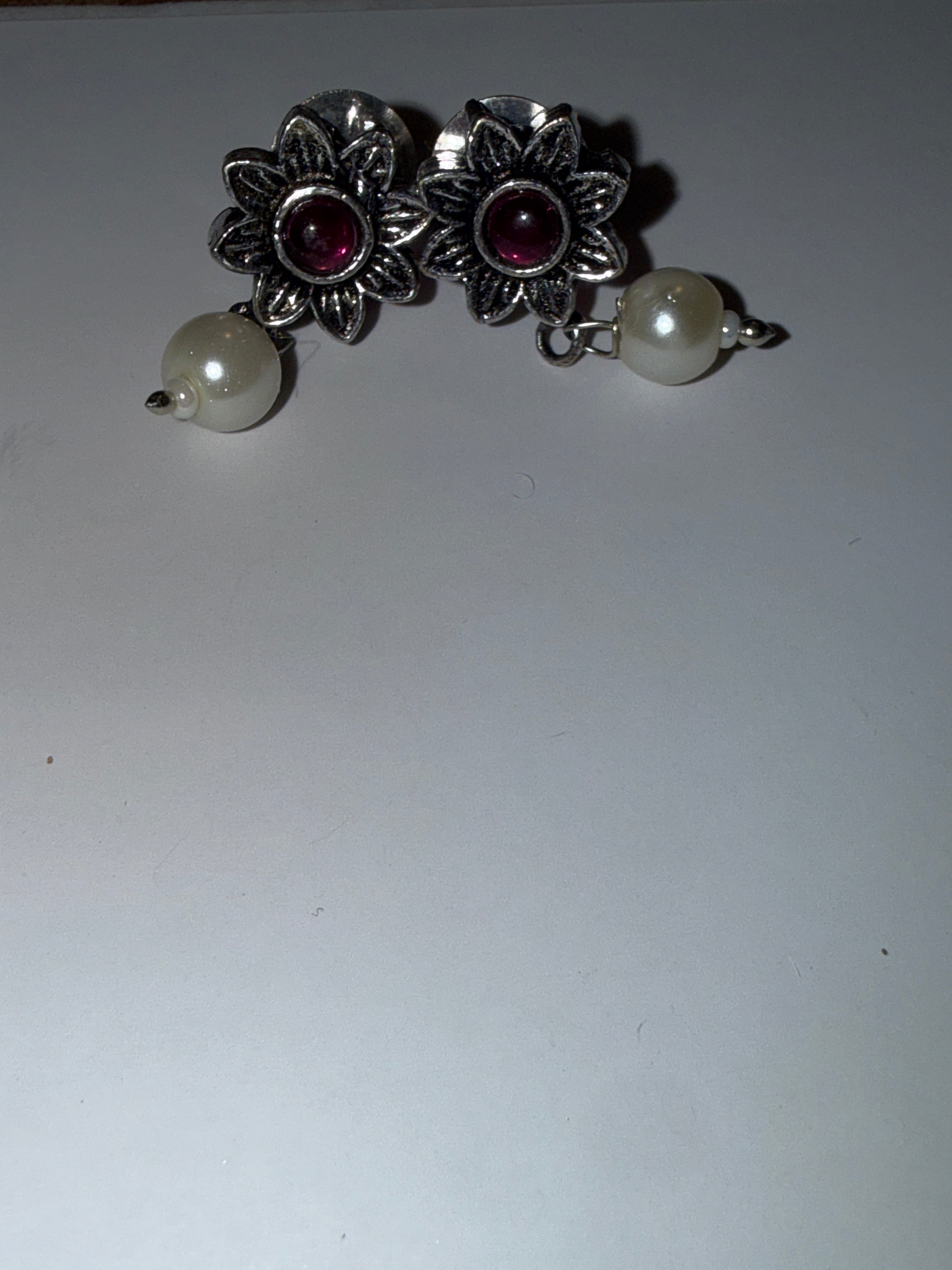 Sunflower with pearls