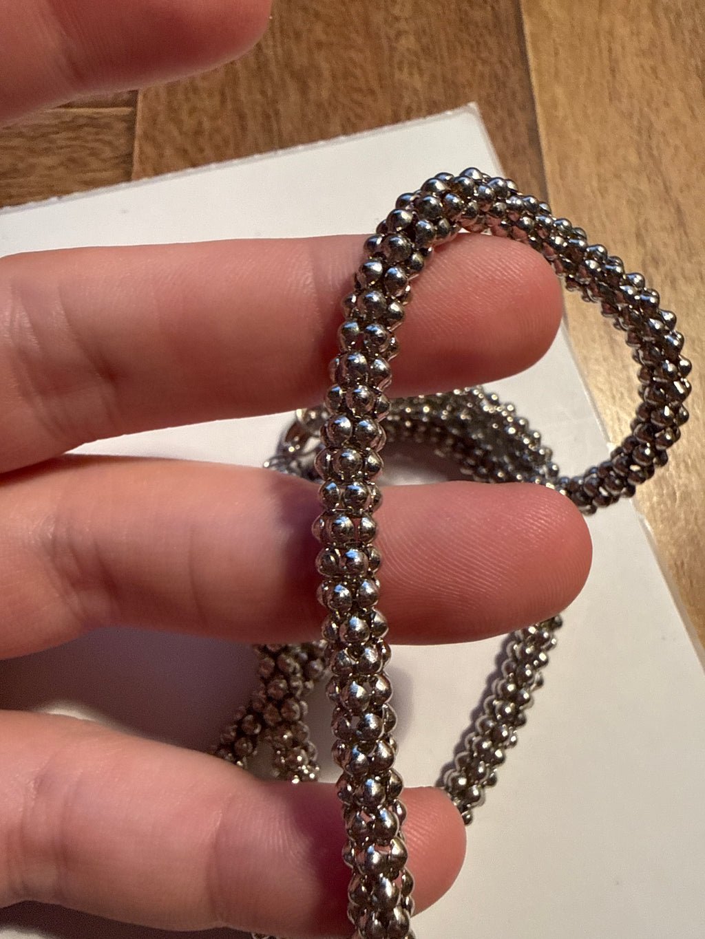 Hollow ball chain