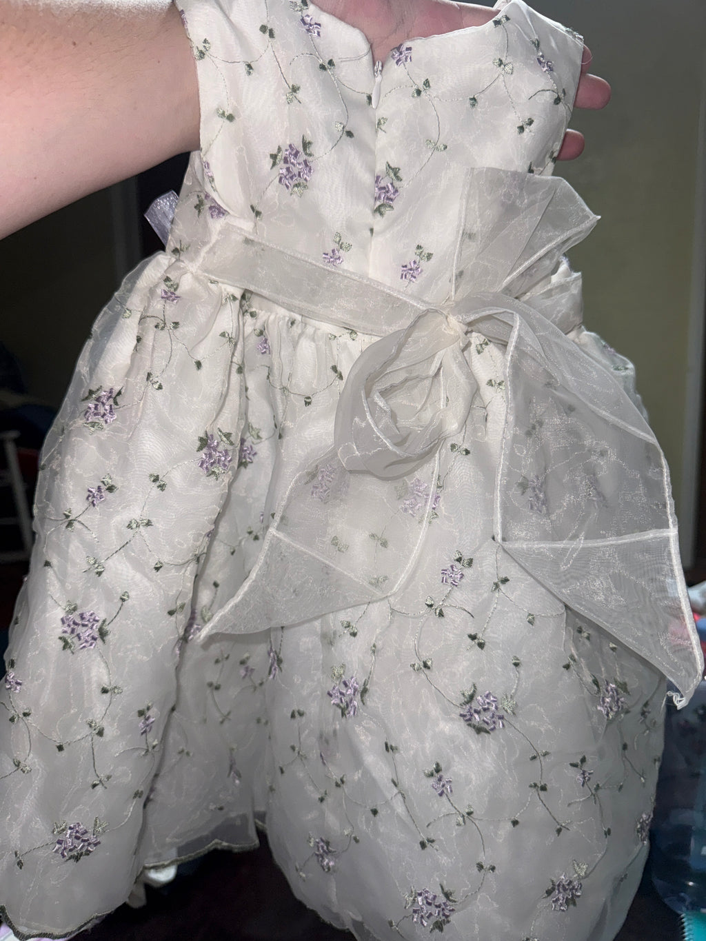 Size 24MO flowery dress!