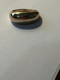 Gold dome ring