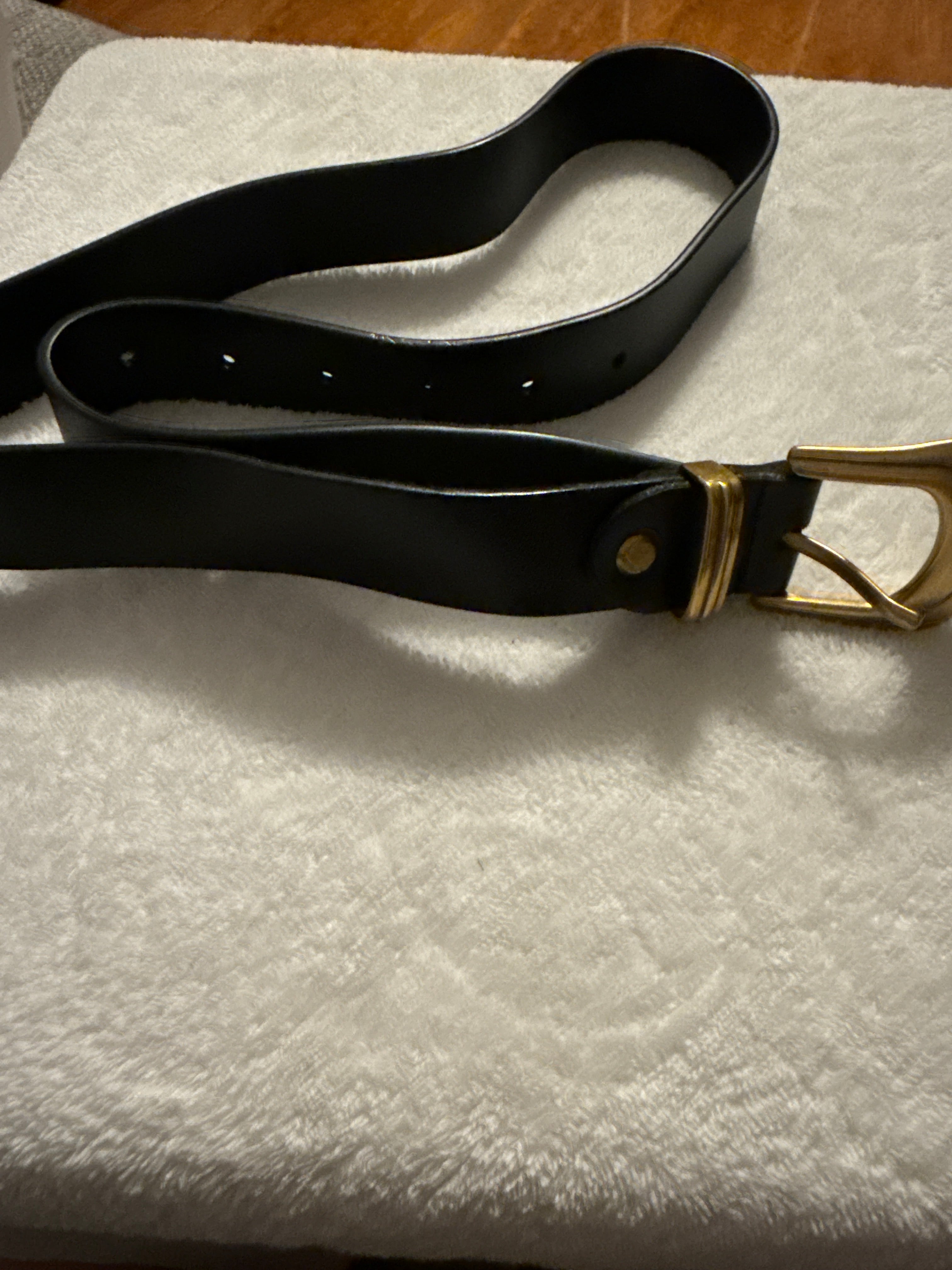 Black/ Gold Belt