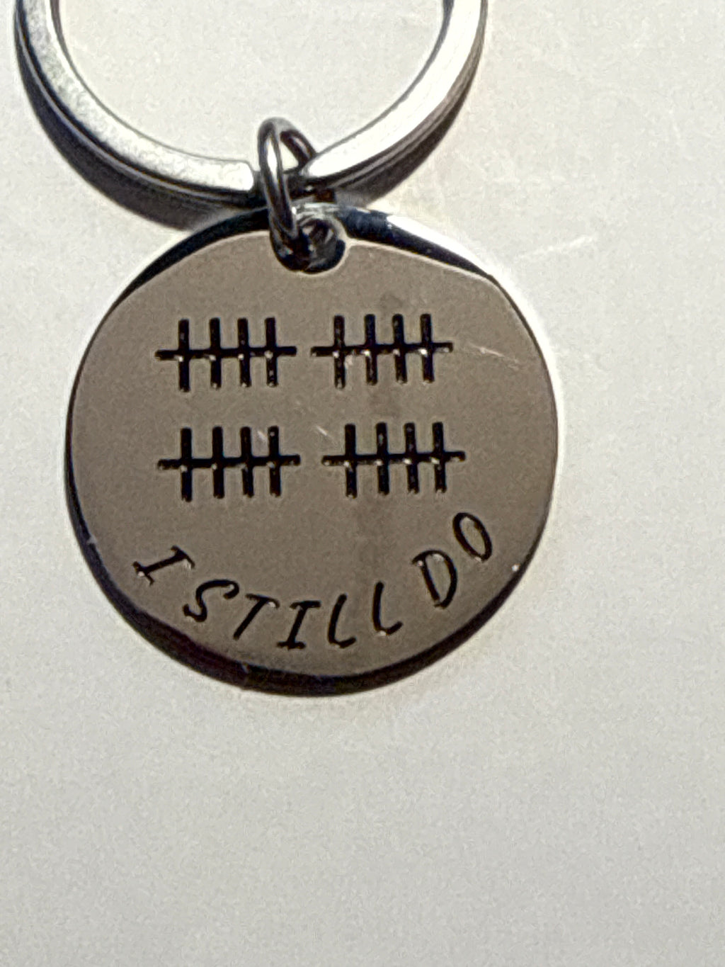 20 year anniversary keychain ￼