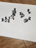 9 pieces misc earrings