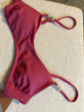 Hot pink bikini top