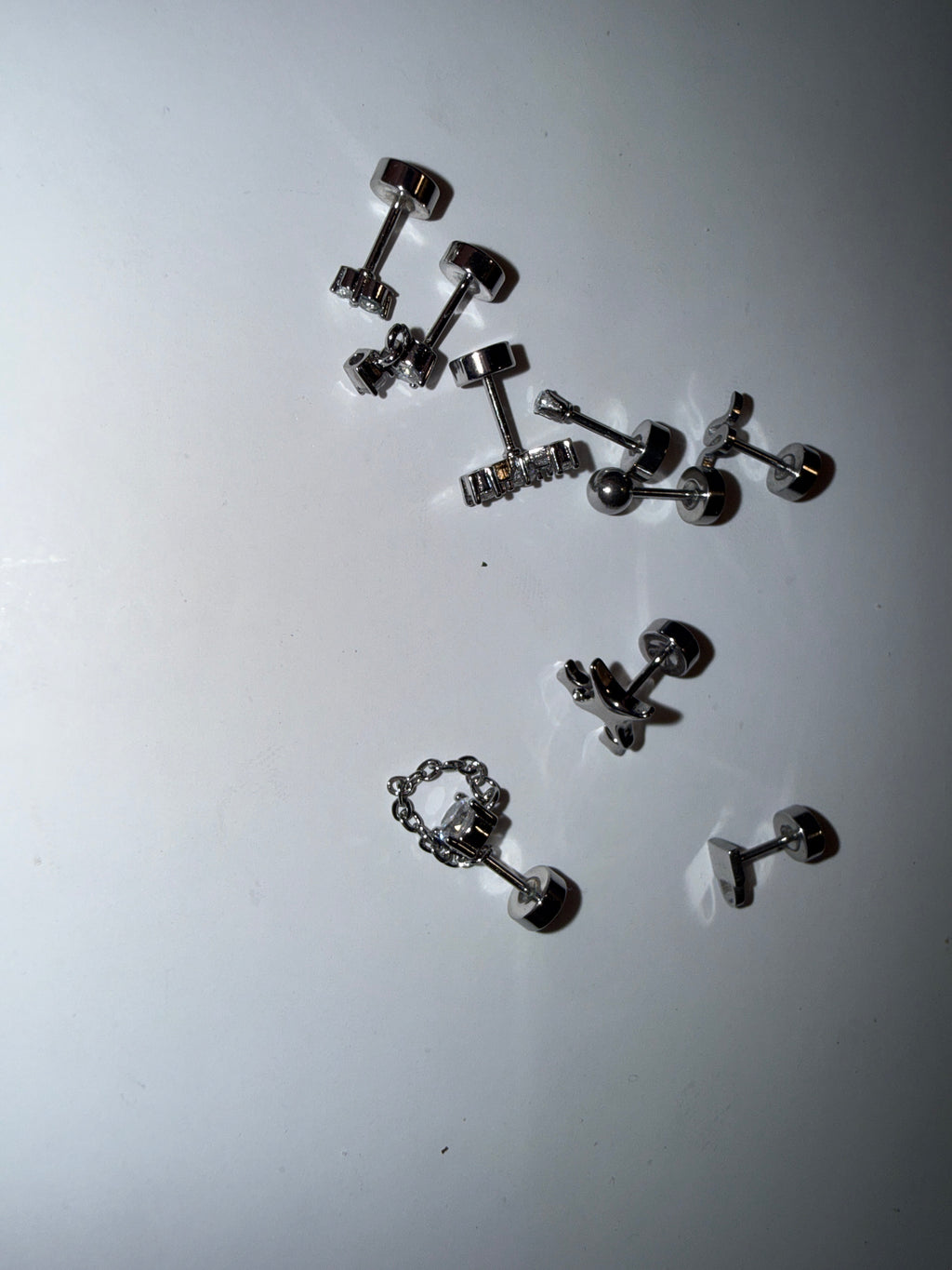 9 pieces misc earrings