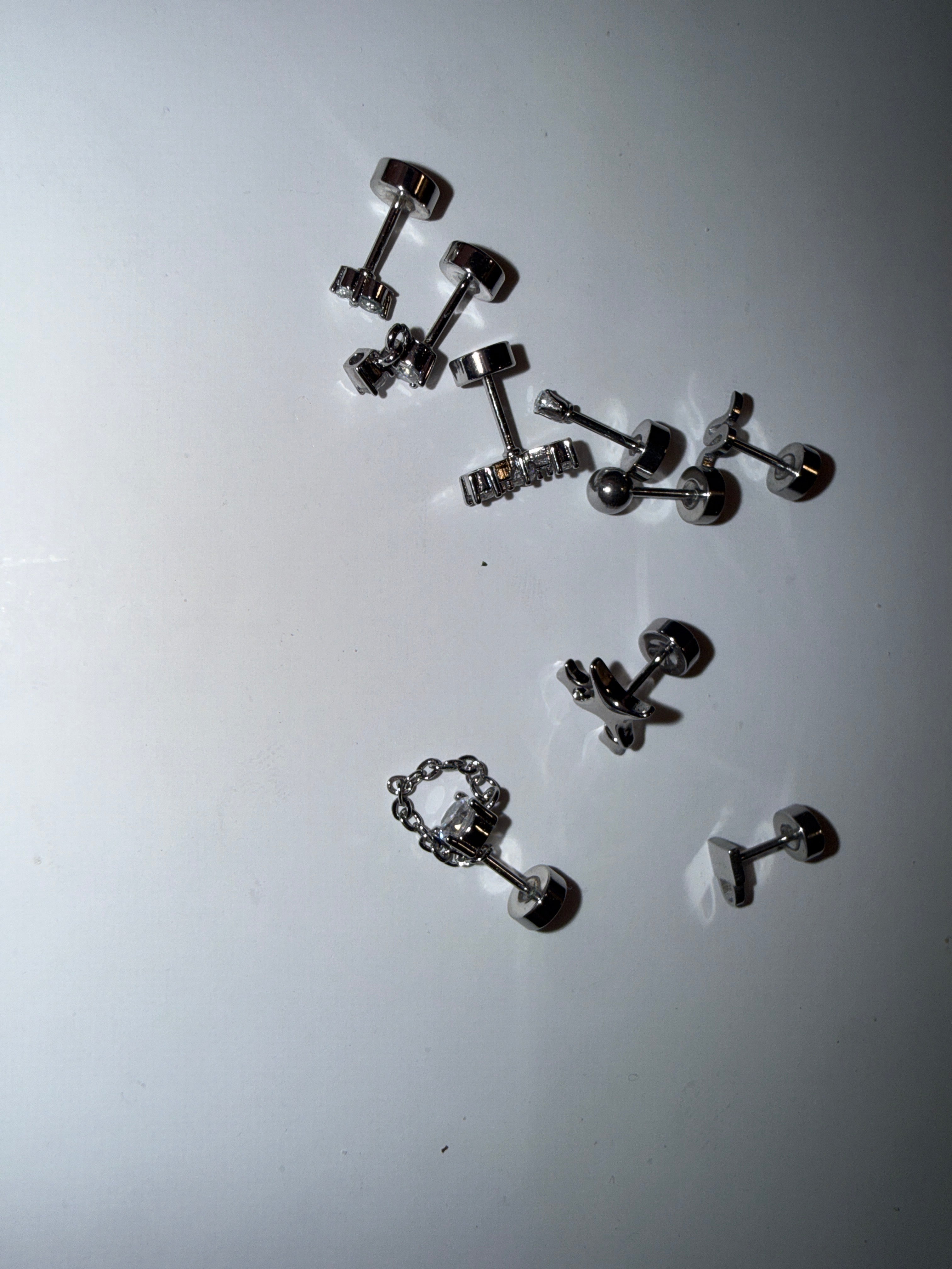 9 pieces misc earrings