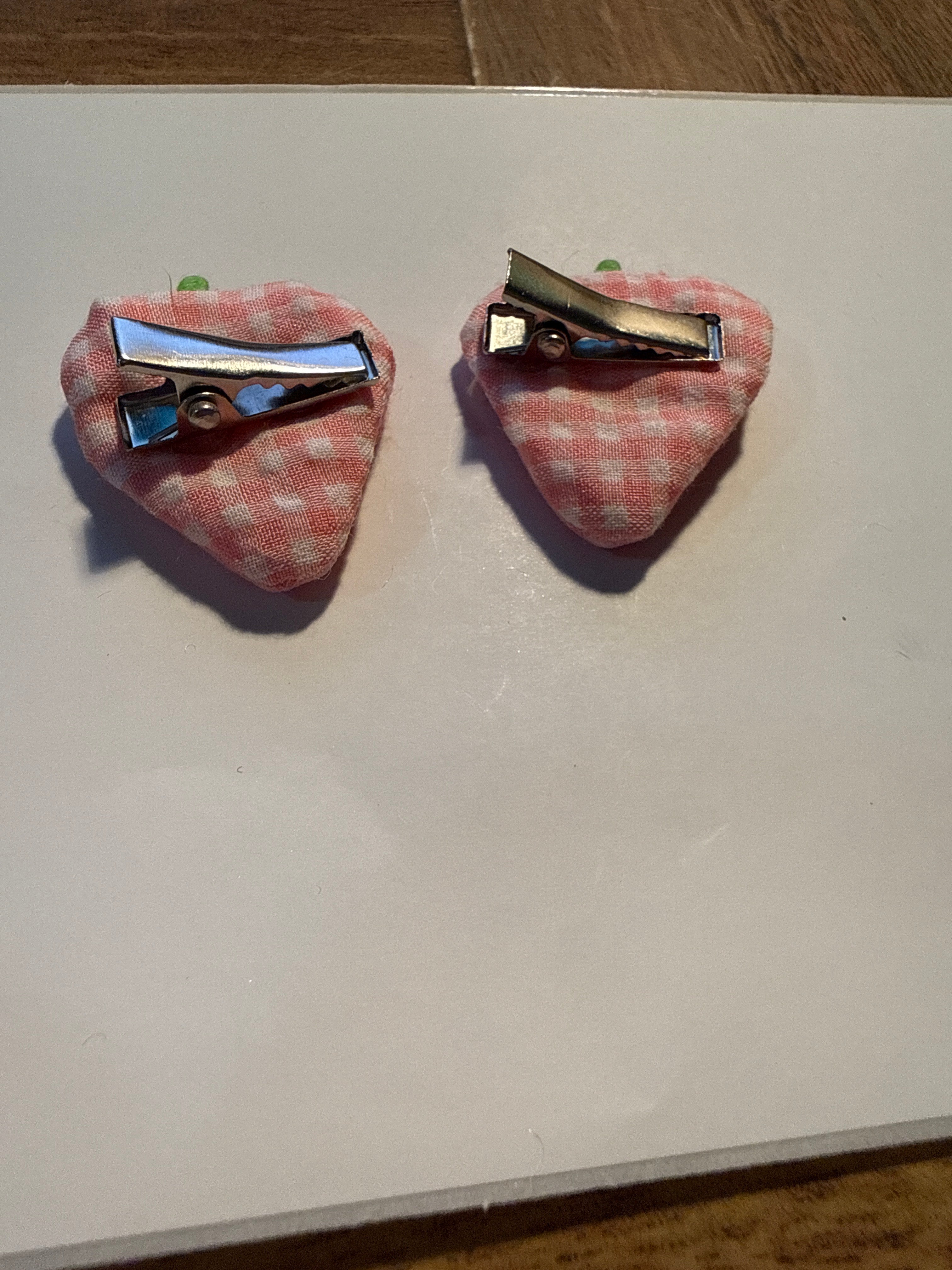 Strawberry clip-ons