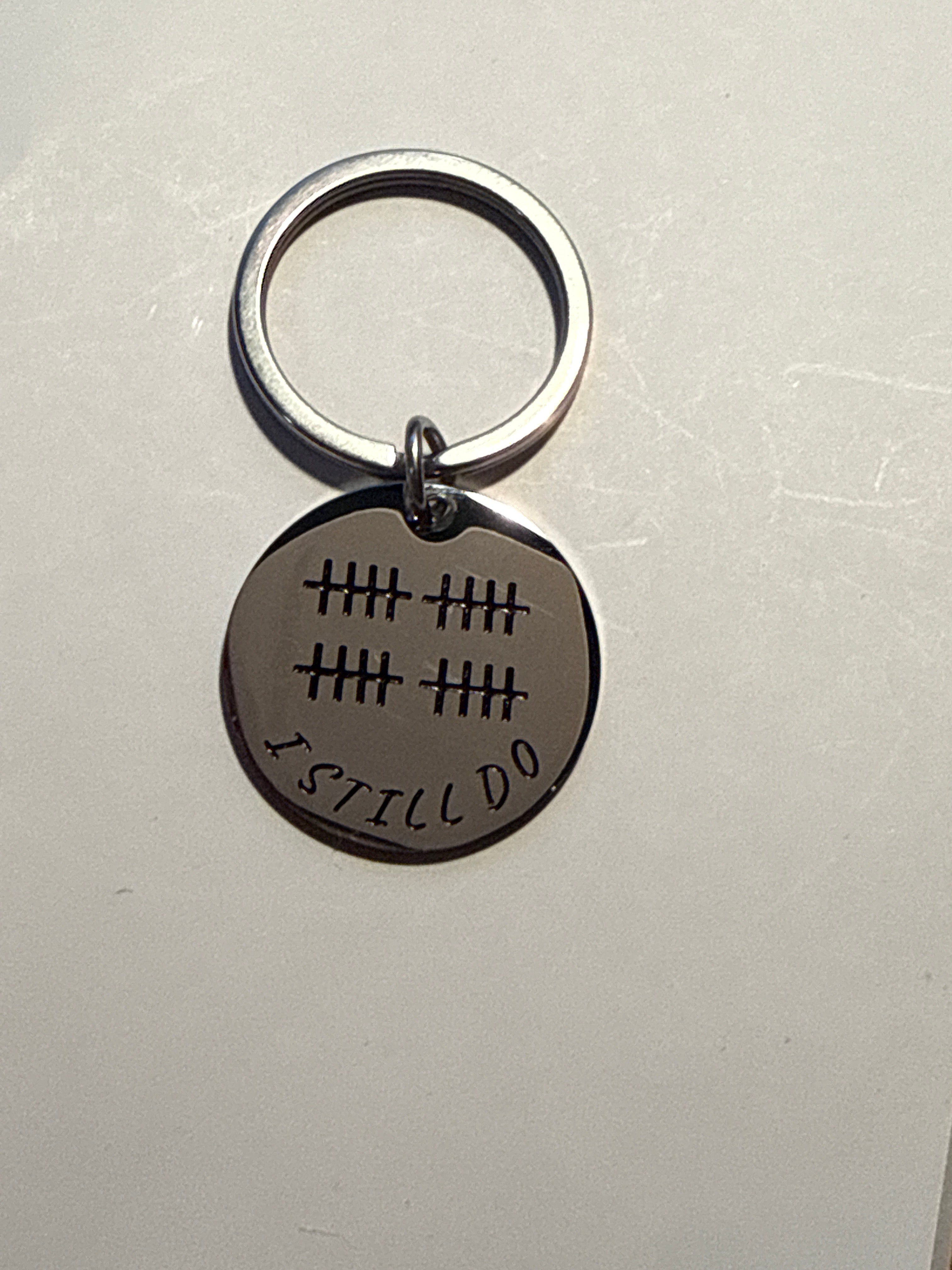 20 year anniversary keychain ￼