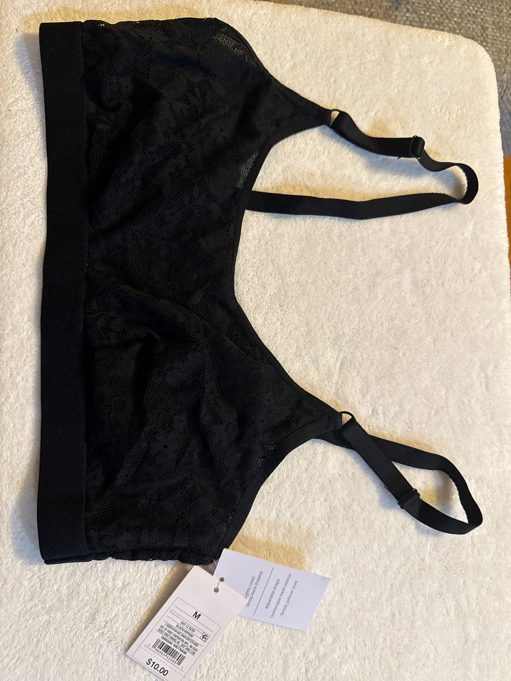 Black Bralette lace