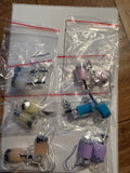 6-Pack boba earrings!