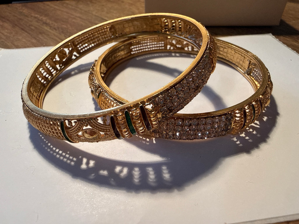 Gold bracelets
