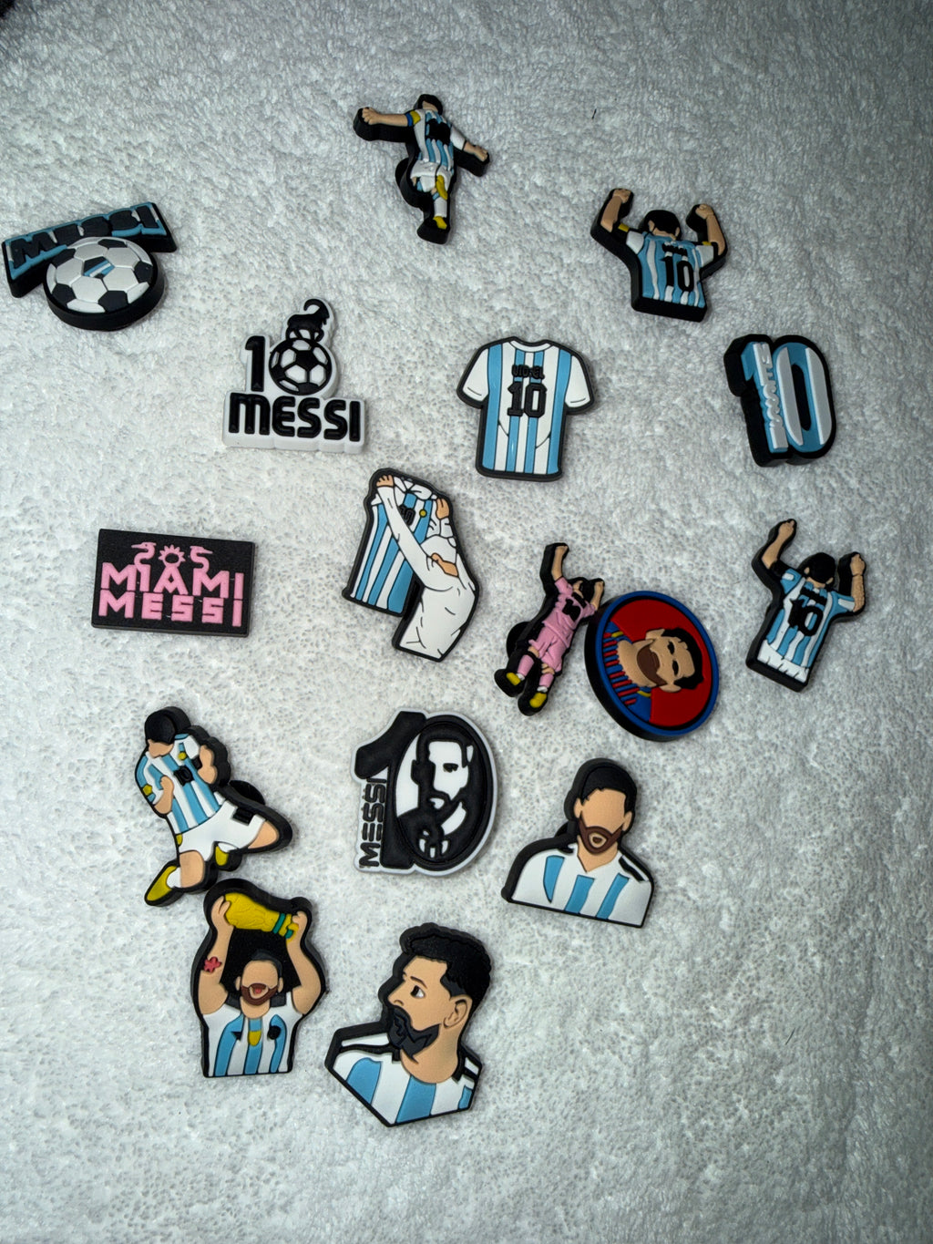 Messi Croc Charms