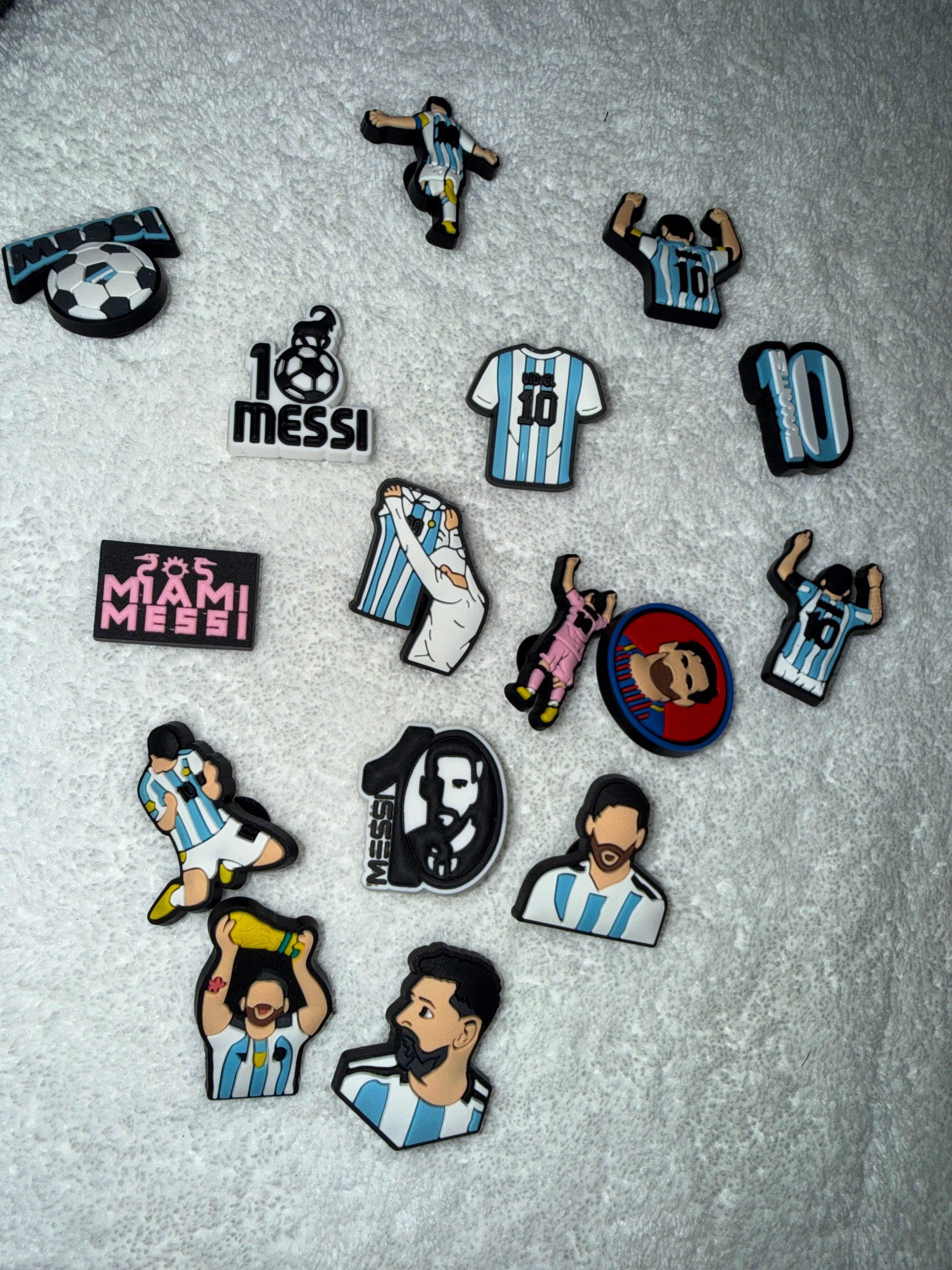 Messi Croc Charms