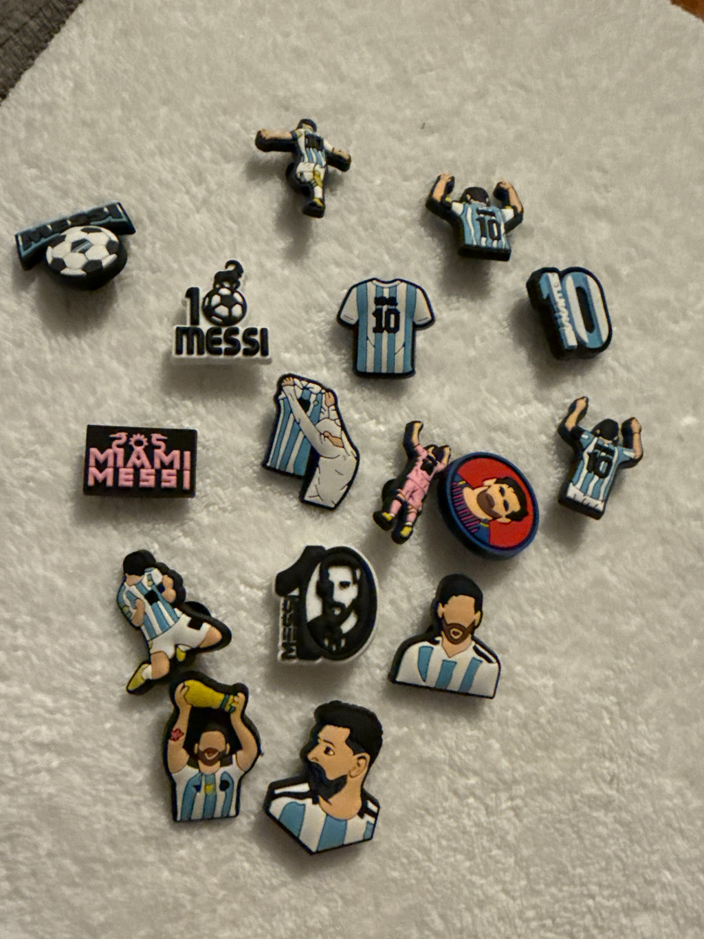 Messi Croc Charms